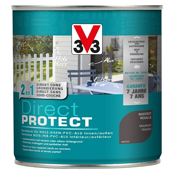 Laque colorée V33 Direct Protect
