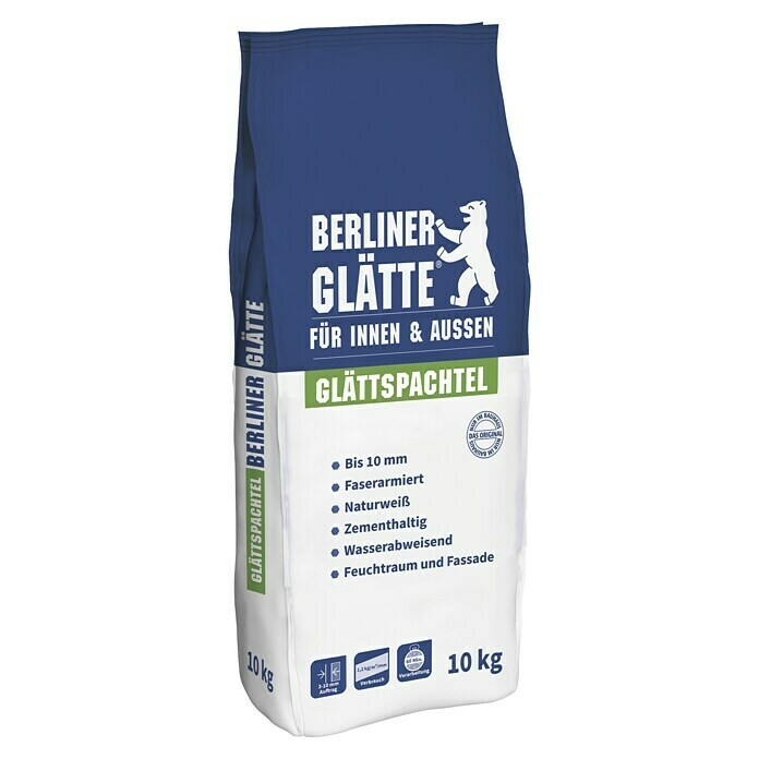 Berliner Glätte Glättspachtel (10 kg) | BAUHAUS