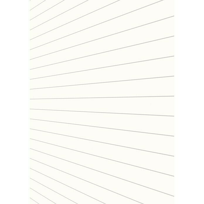 LOGOCLIC Variation Paneele Uni Weiß (2.600 x 154 x 10 mm)