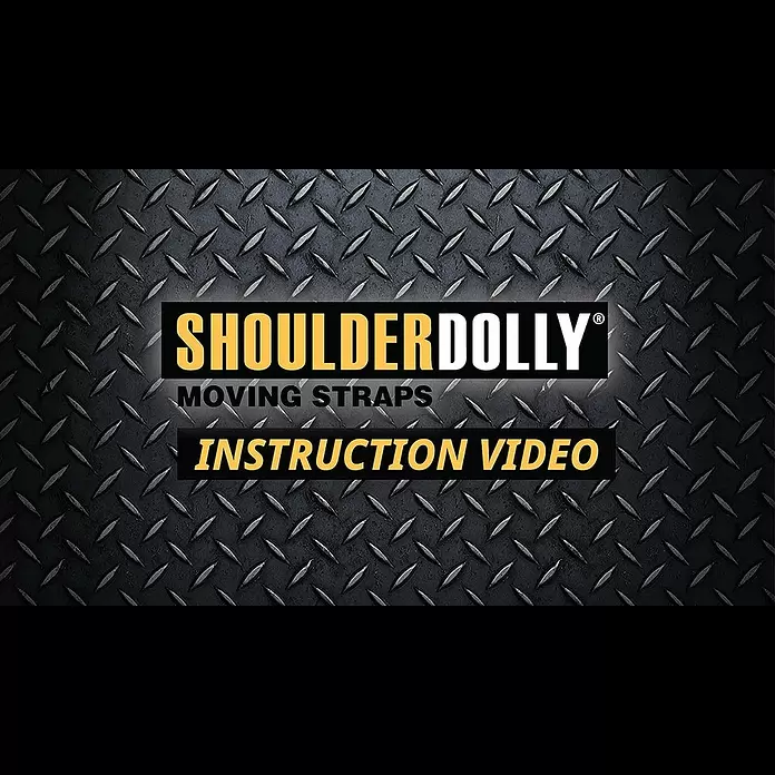 Tragegurt - Traglast: 370 kg - Shoulder Dolly Instruction Video - How to Use ShoulderDolly Moving Straps | The Fastest Way to Move