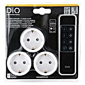 Chacon Set de enchufes inalámbricos nano + mando a distancia (Blanco, Potencia de conexión máx.: 2.300 W, 3 ud.) | BAUHAUS