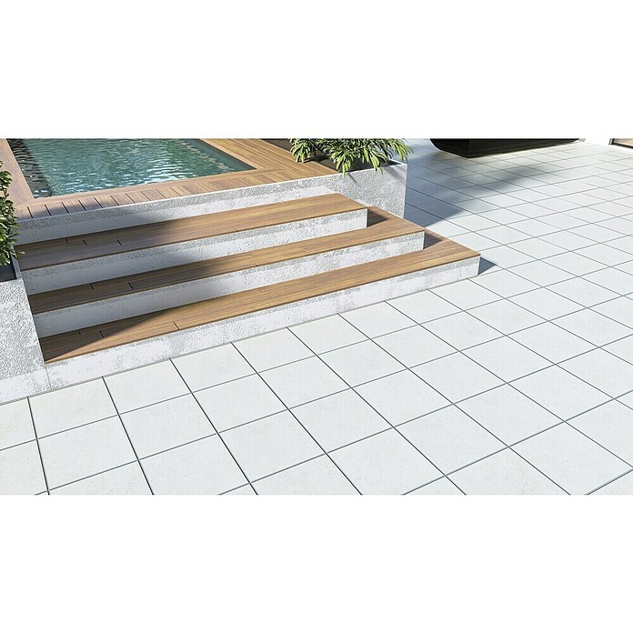 Terasna ploščica Garden Family Lightgrey  (60 x 60 x 2 cm, Mat) | Kamnite ploščice | Talne ploščice | Ploščice | Izdelki | BAUHAUS