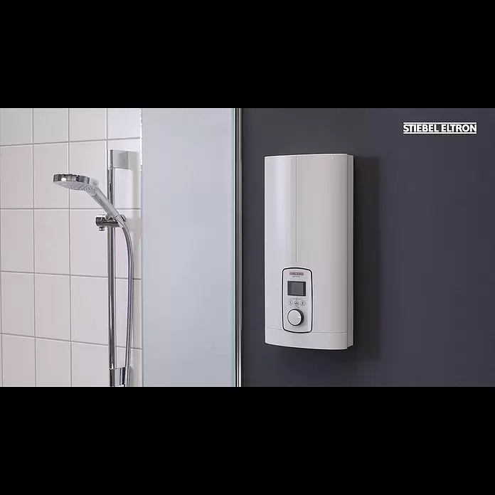 Stiebel Eltron Durchlauferhitzer DEL 27 Plus27 kW, Elektronisch - Installationsfilm Durchlauferhitzer DEL Plus