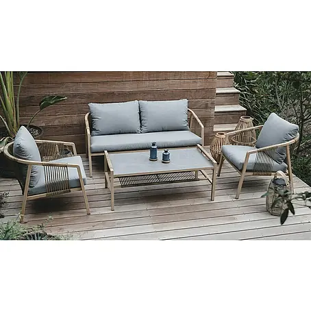 MWH Wicker Loungemöbel-Set