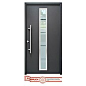 Splendoor Haustür Thermodoor PLUS SP70 RC2 (110 x 210 cm, DIN Anschlag: Links, Anthrazitgrau Feinstruktur) | BAUHAUS