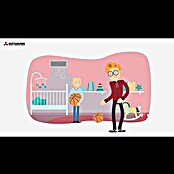 Mitsubishi Aire acondicionado Inverter FDUM71VHNP-W (Potencia frigorífica: 7.300 W, Rendimiento calorífico: 7.300 W, 45 m²) | BAUHAUS
