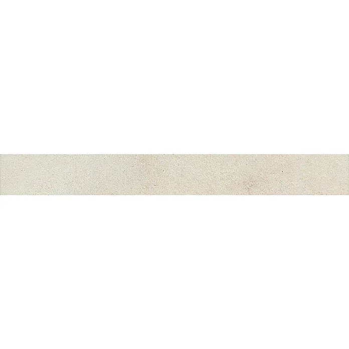 Marazzi Sockelfliese Jerusalem Oase Avorio - 7 x 75 cm, Sandstein-Beige, Matt - Beiger Hintergrund mit feiner Textur und subtilen Farbunterschieden, ideal für vielfältige Designanwendungen.