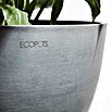 Ecopots Oslo Pflanztopf (Außenmaß (Ø x H): 45 x 39,4 cm, Kunststoff, Dunkelgrau) | BAUHAUS
