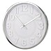 Reloj de pared Cromado 