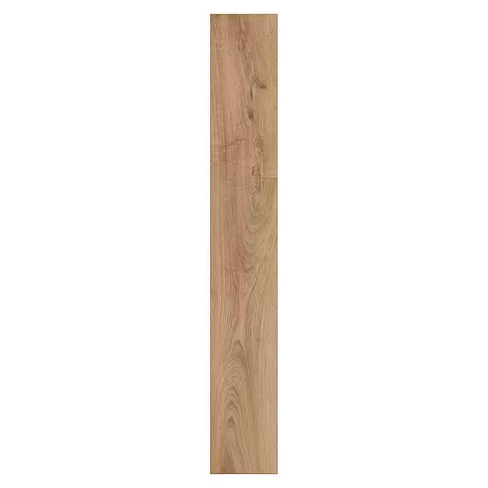 Krono Original Laminatmuster Atlantic 10 Historic Oak - 297 x 195 x 10 mm, Landhausdiele, Historic Oak - Hellebraune Holzoptikfliese mit ausgeprägter Naturmaserung und Astansätzen.