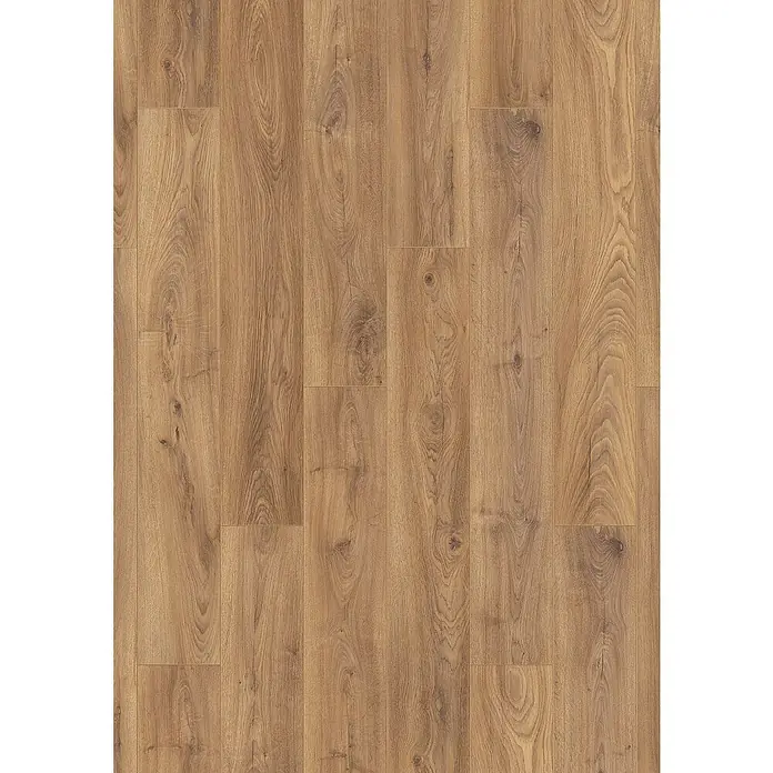 Laminado Roble Firebrand - 1.285 x 192 x 7 mm, Roble Firebrand, AC5 - Elegante suelo de madera con tonos cálidos marrones y veta detallada. Perfecto para un ambiente elegante y acogedor en cualquier habitación.