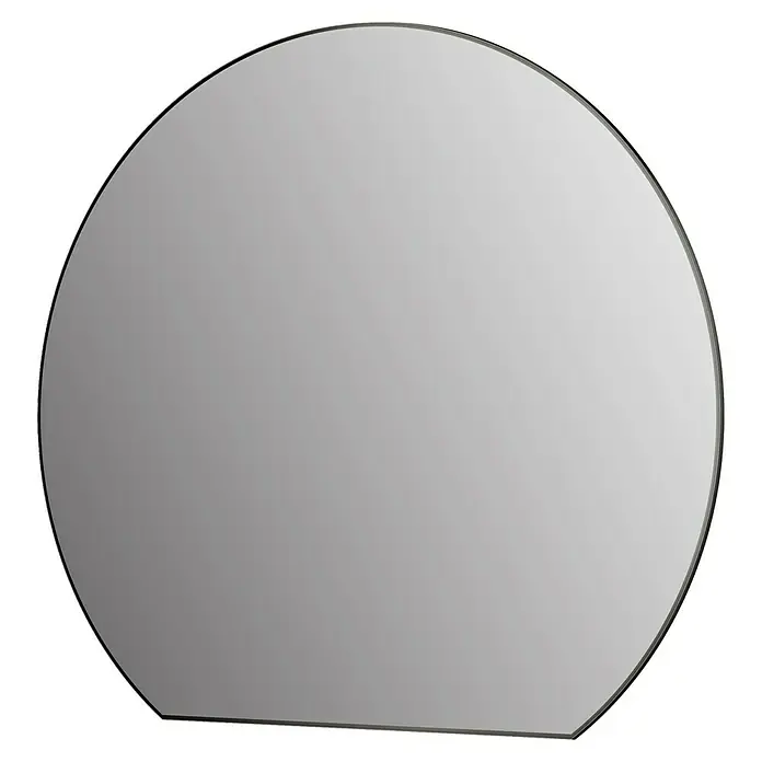 DSK Wandspiegel Picasso - Durchmesser: 100 cm, Schwarz - Das moderne, runde Wandspiegel-Design mit schlankem Rahmen ist ein stilvolles Highlight für jeden Raum.