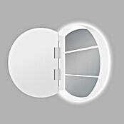 DSK Armario con espejo LED Picasso Style (Aluminio, Blanco) | BAUHAUS