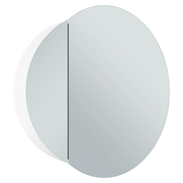 DSK LED-Spiegelschrank Picasso Style (Aluminium, Weiß) | BAUHAUS