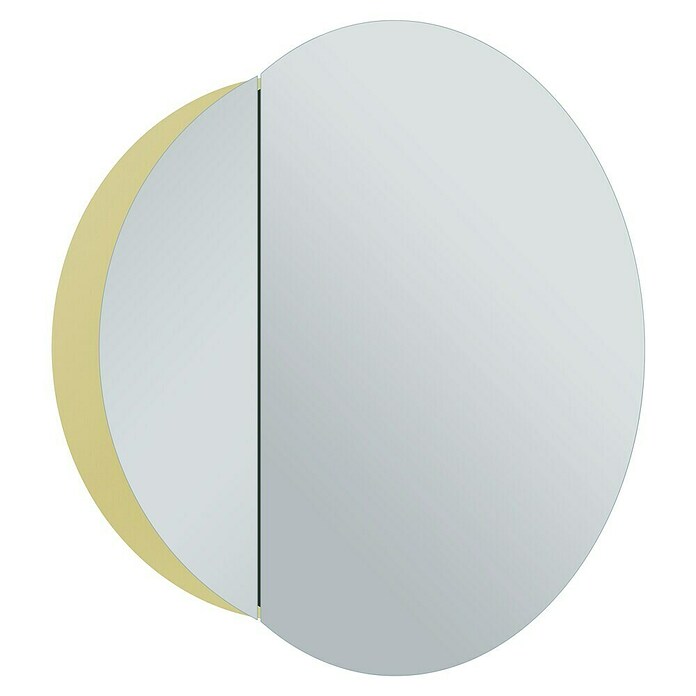 DSK Armario con espejo LED Picasso Style (Aluminio, Oro1) | BAUHAUS