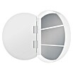 DSK LED-Spiegelschrank Picasso Style (Aluminium, Weiß) | BAUHAUS