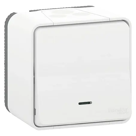 Schneider Electric Mureva Styl Pulsador con LED