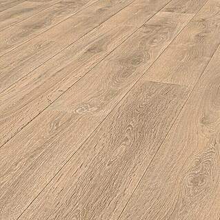 Krono Original Laminatmuster Super Natural Blonde Oak (297 x 195 x 8 mm, Landhausdiele)