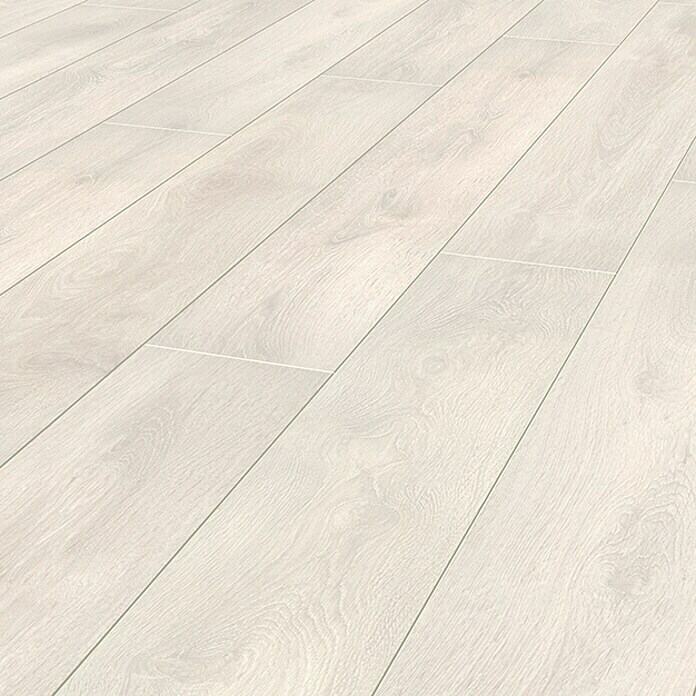 Krono Original Laminat Super Natural Aspen Oak (1.288 x 195 x 8 mm, Landhausdiele, Aspen Oak) | BAUHAUS