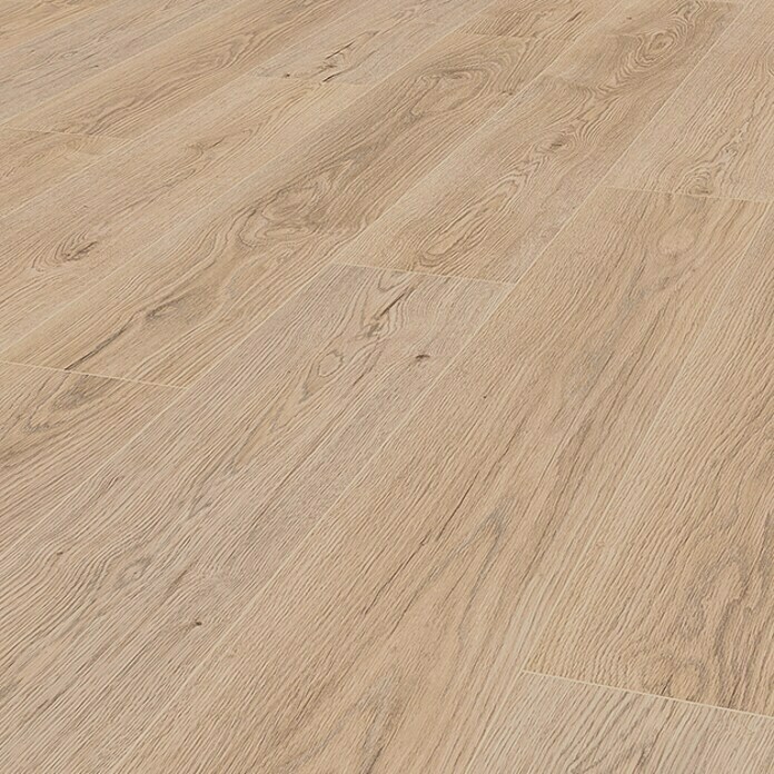 Krono Original Laminat Super Natural Natural Sterling Oak (1.288 x 195 x 8 mm, Landhausdiele, Natural Sterling Oak) | BAUHAUS