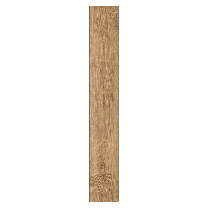 Krono Original Laminat Super Natural - Armoury Oak, Landhausdiele, 1.288 x 195 x 8 mm - Helle Holzdiele mit natürlicher Maserung und Ast, ideal für Boden oder Wandverkleidung.