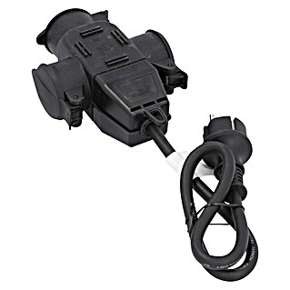 Voltomat Verlängerungskabel (0,5 m, Schwarz, IP44, H07RN-F)