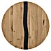 Exclusivholz Tablero de mesa redondo 