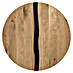Exclusivholz Tablero de mesa redondo 