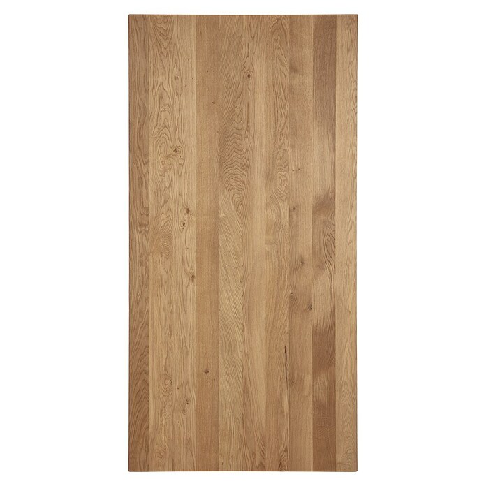 Tischplatte mit Schweizer Kante (Eiche, 180 x 85 x 2,6 cm) | BAUHAUS
