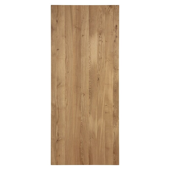 Exclusivholz Tischplatte mit Schweizer Kante (Eiche, 230 x 100 x 4 cm) | BAUHAUS