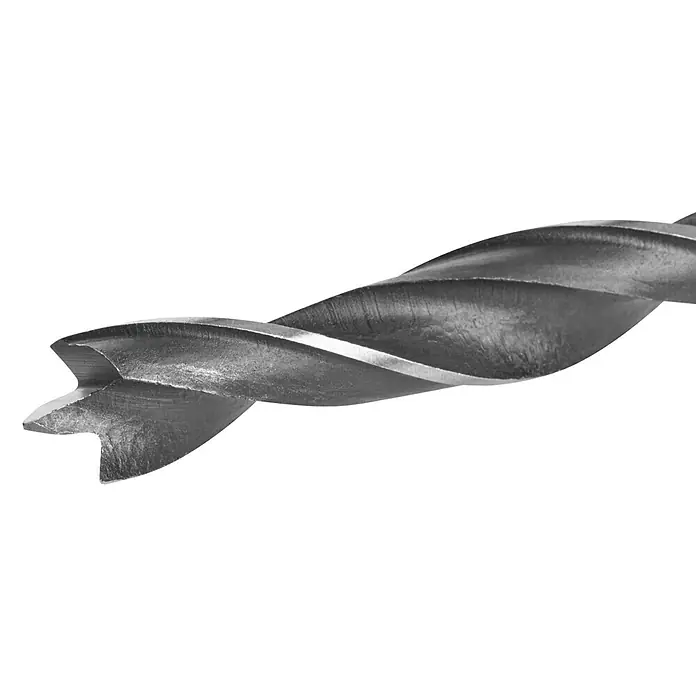 DeWalt Broca para madera DT4504-QZ - 1 ud., Diámetro de la broca: 4 mm - Primer plano de una broca para madera, con punta de centrado y espuelas para orificios limpios y precisos.