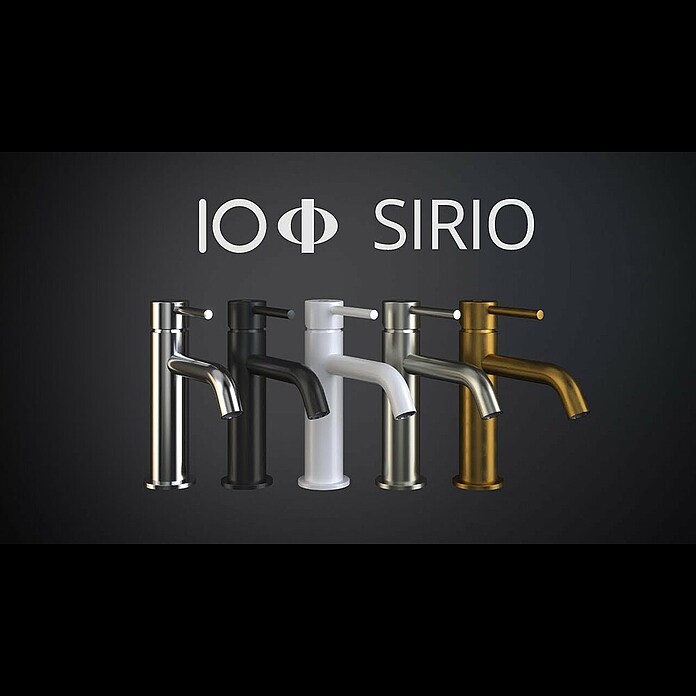 IO Sirio Grifo de lavabo (Blanco) | BAUHAUS