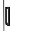 GME Mampara de ducha frontal Open Combi A (70 x 195 cm, Vidrio transparente, Negro) | BAUHAUS