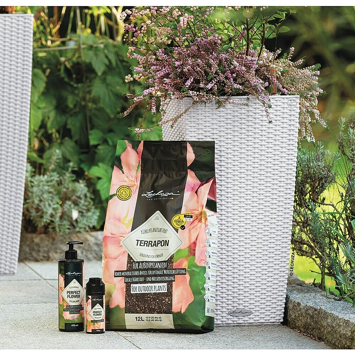 Lechuza Flüssigdünger PON Perfect Flower Fluid (500 ml, Geeignet für: Blühpflanzen) | BAUHAUS