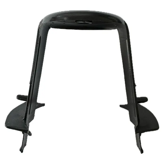 Distanz-Abstandshalter - Passend für: Einbauleuchten, Schwarz, Einbauhöhe: 82 mm - Schwarze Kunststoffhalterung, ideal zur Befestigung und Stabilisierung verschiedener Gegenstände. Robustes Design für vielseitige Anwendungen.