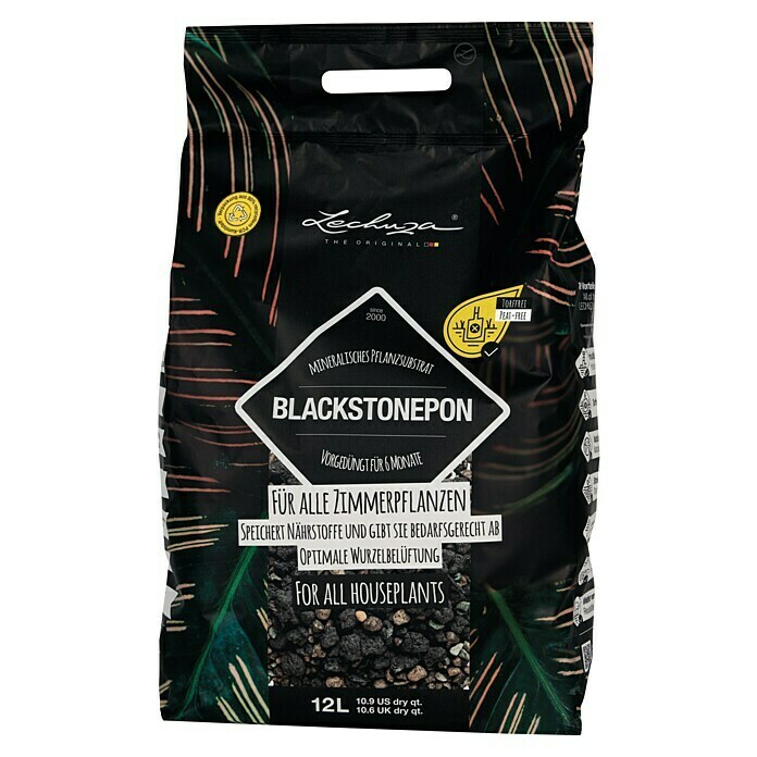 Lechuza Pflanzensubstrat Blackstone Pon (12 l) | BAUHAUS