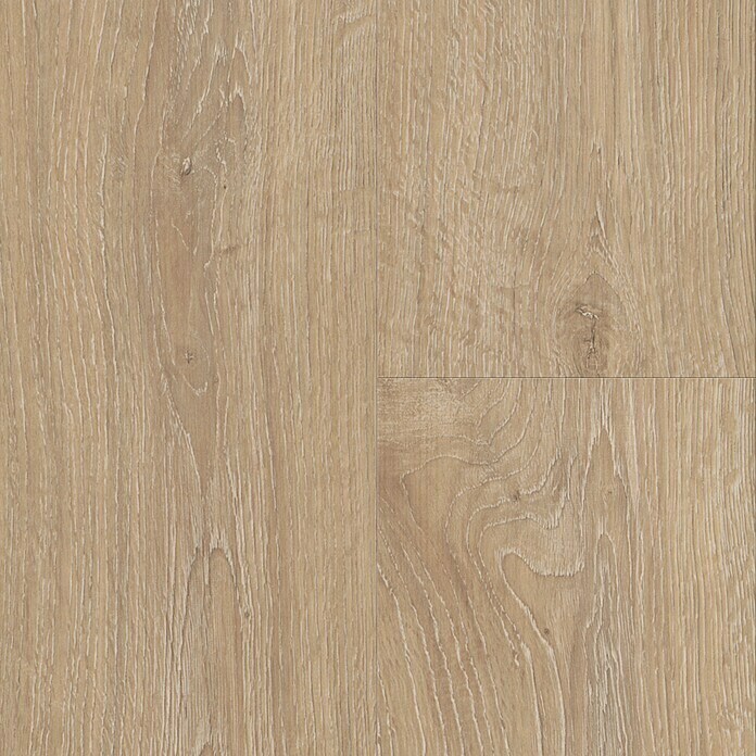 Krono Original Laminat Super Natural Khaki Oak (1.288 x 195 x 8 mm, Landhausdiele, Khaki Oak) | BAUHAUS