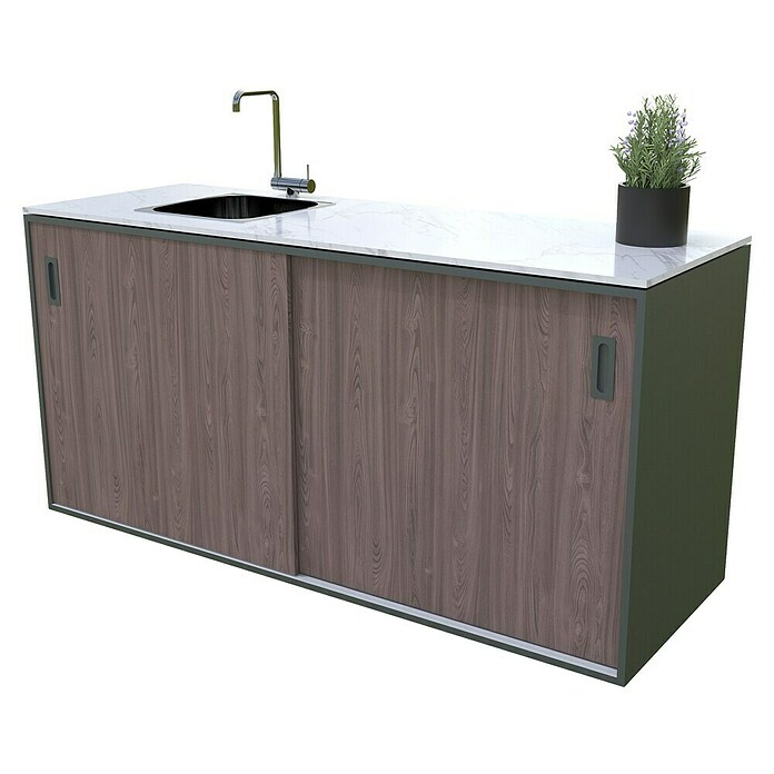 Modul za letno kuhinjo  (Rjava) | 8336 - Grillküchen | ICGA - Grillgeräte | ICG - Grillgeräte / Grillzubehör | IC - Freizeit im Garten | I - Stadtgarten | BAUHAUS