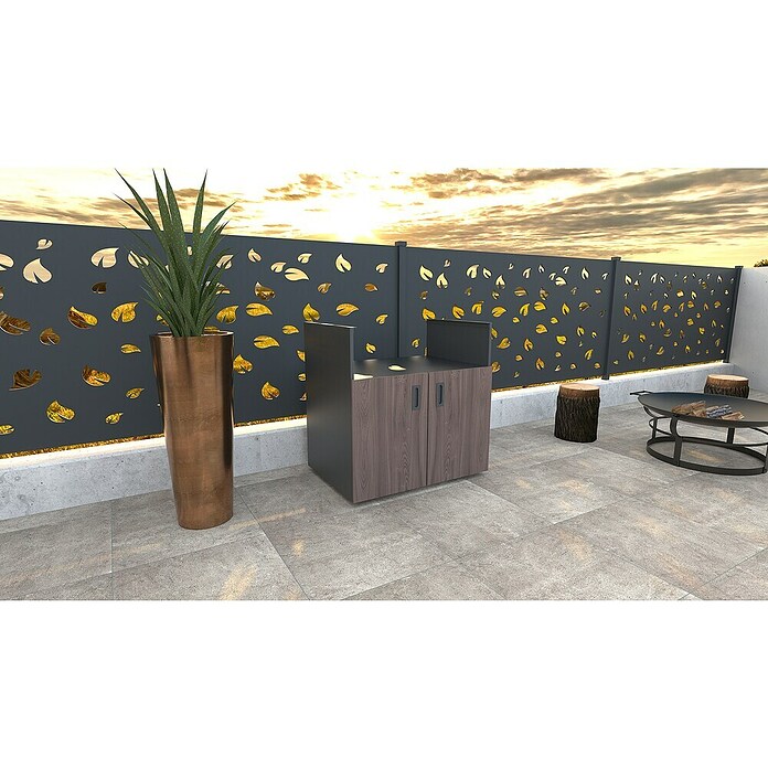 Modul za letno kuhinjo za roštilj  (Rjava) | 8336 - Grillküchen | ICGA - Grillgeräte | ICG - Grillgeräte / Grillzubehör | IC - Freizeit im Garten | I - Stadtgarten | BAUHAUS