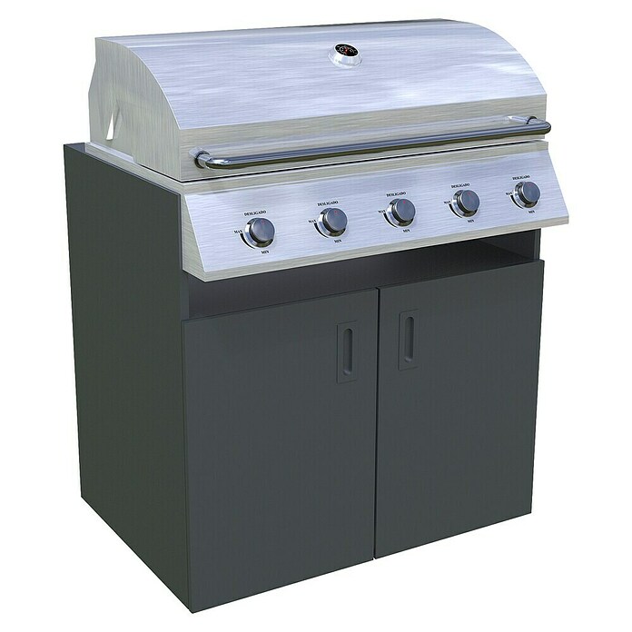 Modul za letno kuhinjo za roštilj  (Antracit) | 8336 - Grillküchen | ICGA - Grillgeräte | ICG - Grillgeräte / Grillzubehör | IC - Freizeit im Garten | I - Stadtgarten | BAUHAUS