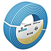 Bricable Cable unipolar neutro (H07V-K1x1,5, 100 m, Azul)