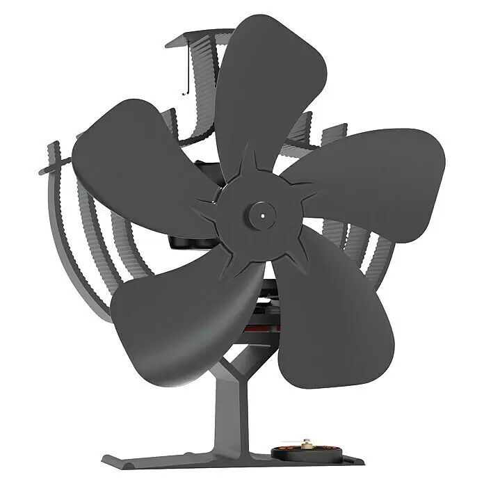 Valo OfenventilatorStromlos, 60° Drehend inkl. Temperaturanzeige