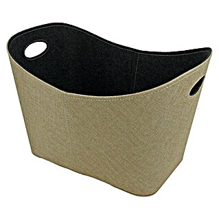 Valo Filztasche (Beige, 55 x 35 x 40 cm)