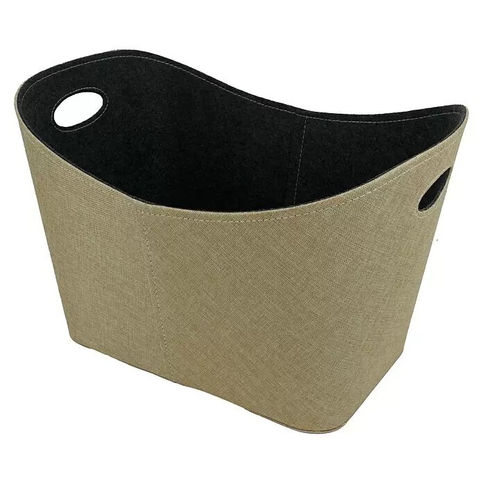 Valo FilzkorbBeige, 55 x 35 x 40 cm
