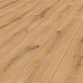 Krono Original Laminat Organic Classic Golden Vista Oak (1.288 x 195 x 8 mm, Landhausdiele, Golden Vista Oak)