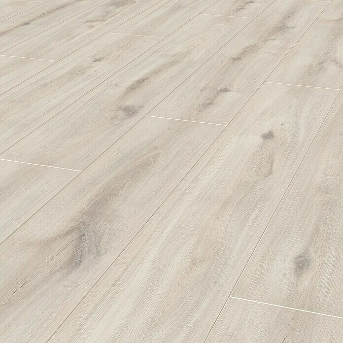 Krono Original Laminatmuster Organic Classic Misty Plains Oak  (297 x 195 x 8 mm, Landhausdiele) | BAUHAUS