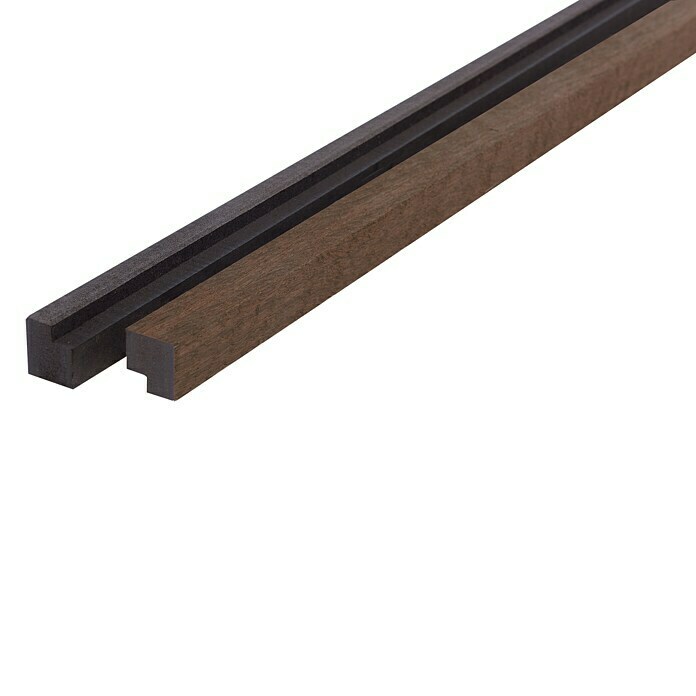 FibroTech Zaključna letvica za akustične panele  (3.000 x 25 x 22 mm, 2 kos, Smoked Oak) | 5048 - Akustikpaneele | GCDB - Paneele | GCD - Wand Boden Decke Leisten | GC - Wand Boden Decke Leisten | G - Holz/Bauelem | BAUHAUS