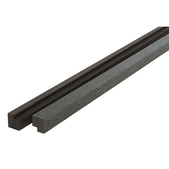 FibroTech Abschlussleiste (Black Oak, 3.000 x 25 x 22 mm, 2 Stk.) | BAUHAUS