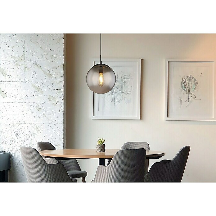 Globo Okrugla viseća svjetiljka Blama  (40 W, Ø x V: 25 x 120 cm, E27) | BAUHAUS