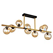 Globo Riha LED stropna svjetiljka  (3,5 W, D x Š x V: 87 x 28 x 37 cm, Crna, Zlatna, Topla bijela) | BAUHAUS
